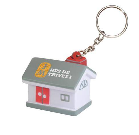 Stress House Keyring